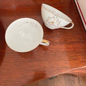 Meito Dawn (Gold) flat cup (set of 2)